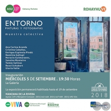 ENTORNO - Pinturas y Fotografías - Miércoles, 05 de Septiembre de 2018